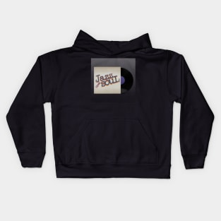 VINTAGE VINYL JAZZ SOUL Kids Hoodie